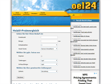 Tablet Screenshot of oel24.de